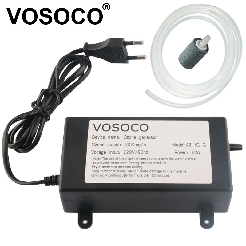 Marine Aquarium Ozone Generator - VOSOCO Ozongenerator Ozonisator Water Luchtreiniger Fruit