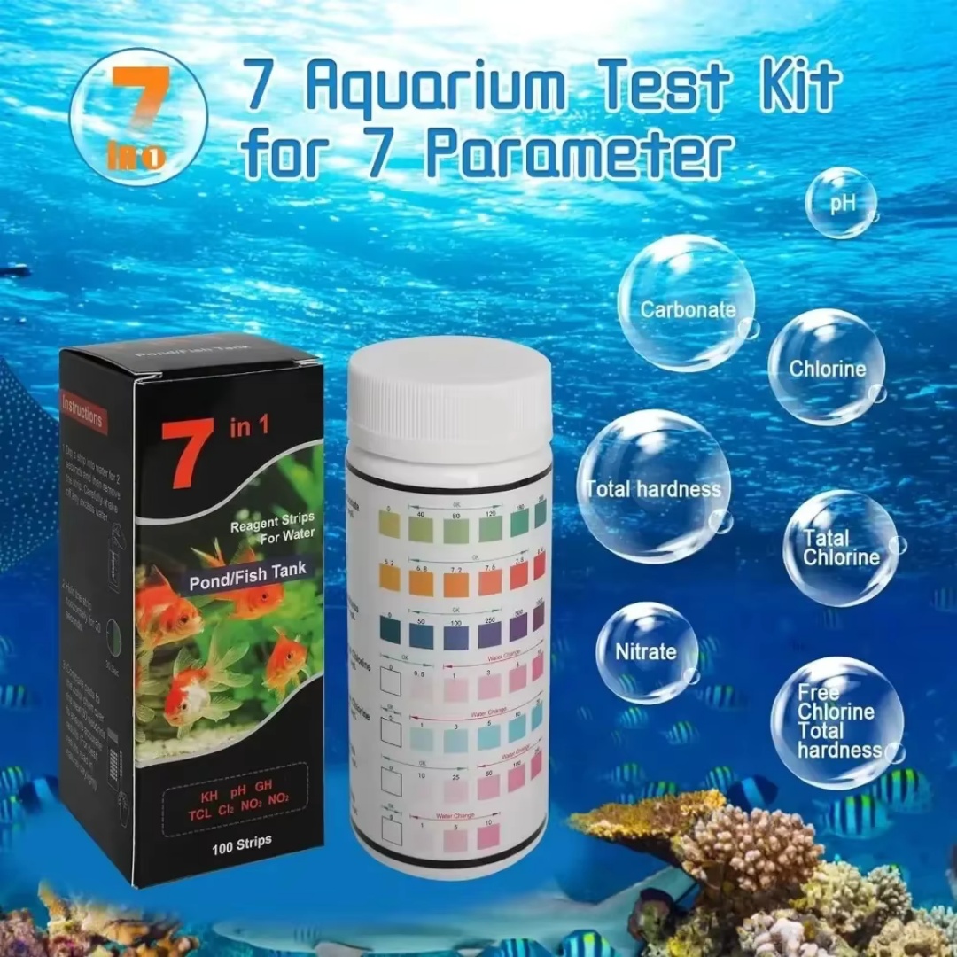 7-in-1 Aquarium Zoetwater pH-t - Marine Aquarium Test Kit recensie en prijs