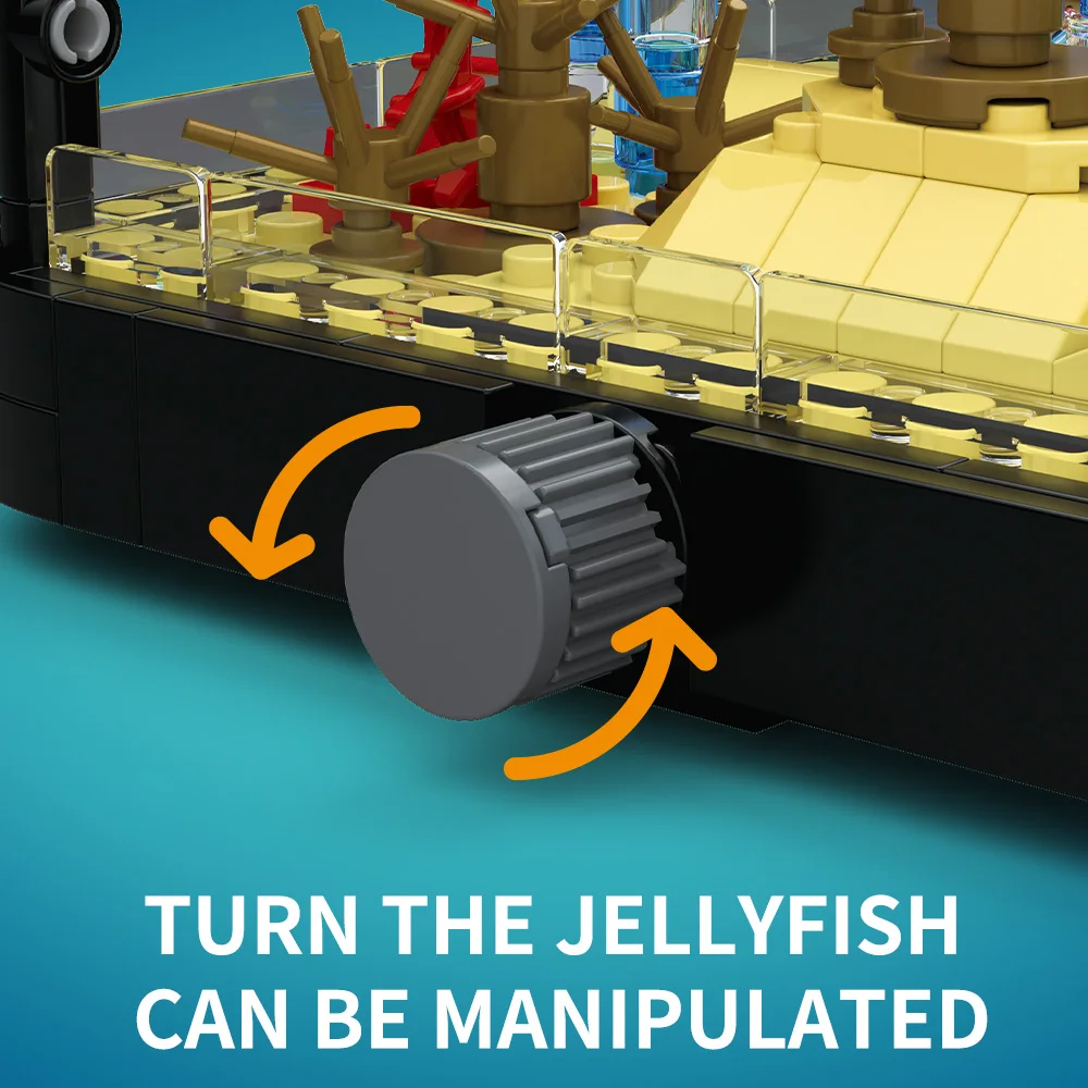 Aquarium bouwsteenset met lich - Marine Aquarium Cube recensie en prijs
