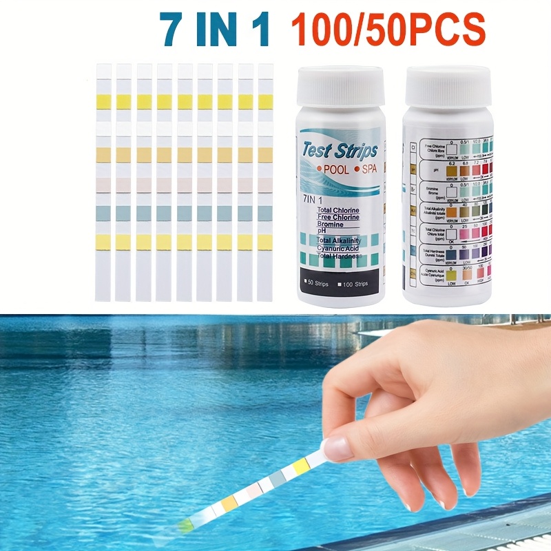 7-in-1 50/100 stuks Zwembad PH - Marine Aquarium Water Testing recensie en prijs