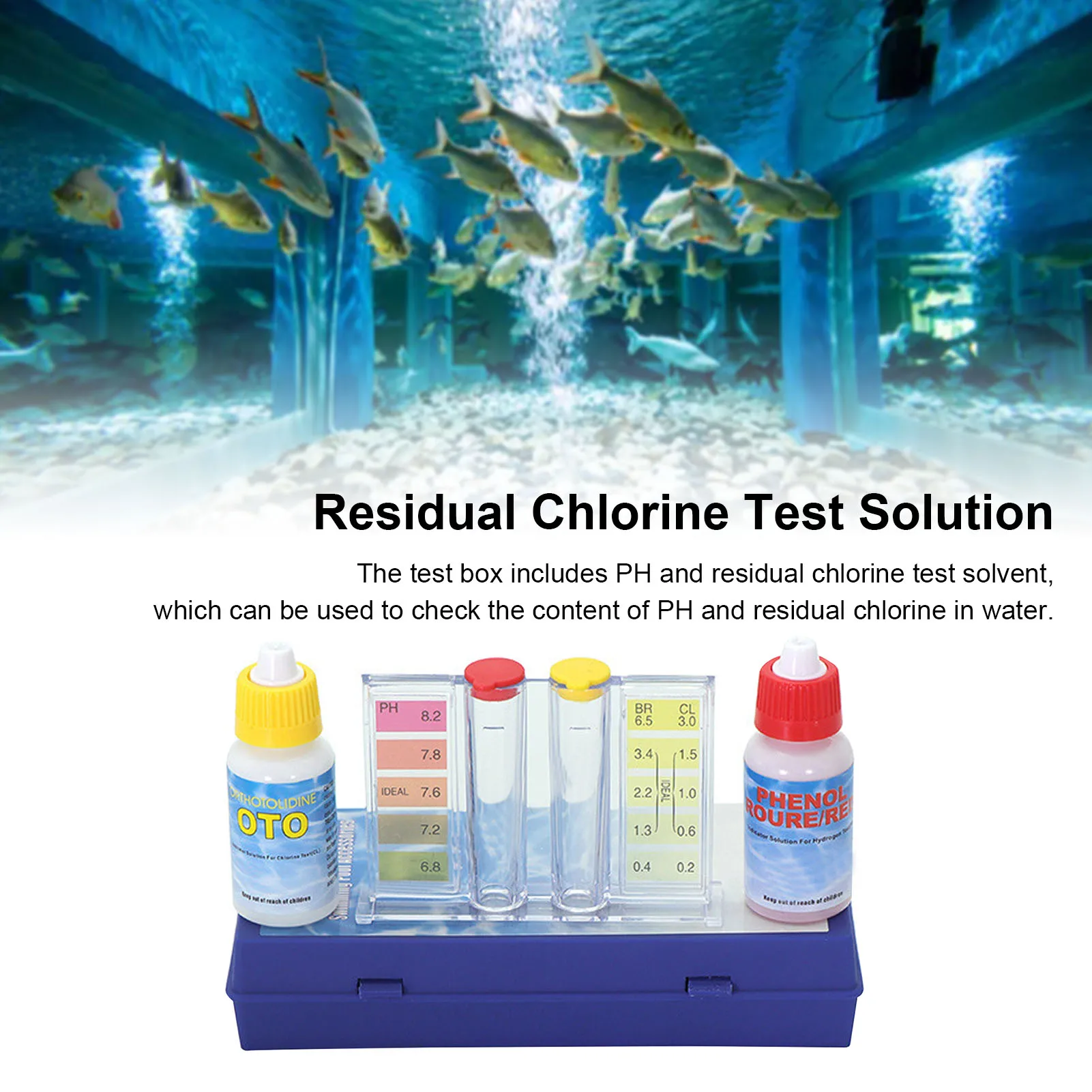 Testleiding Waterkwaliteit Tes - Marine Aquarium Test Kit recensie en prijs