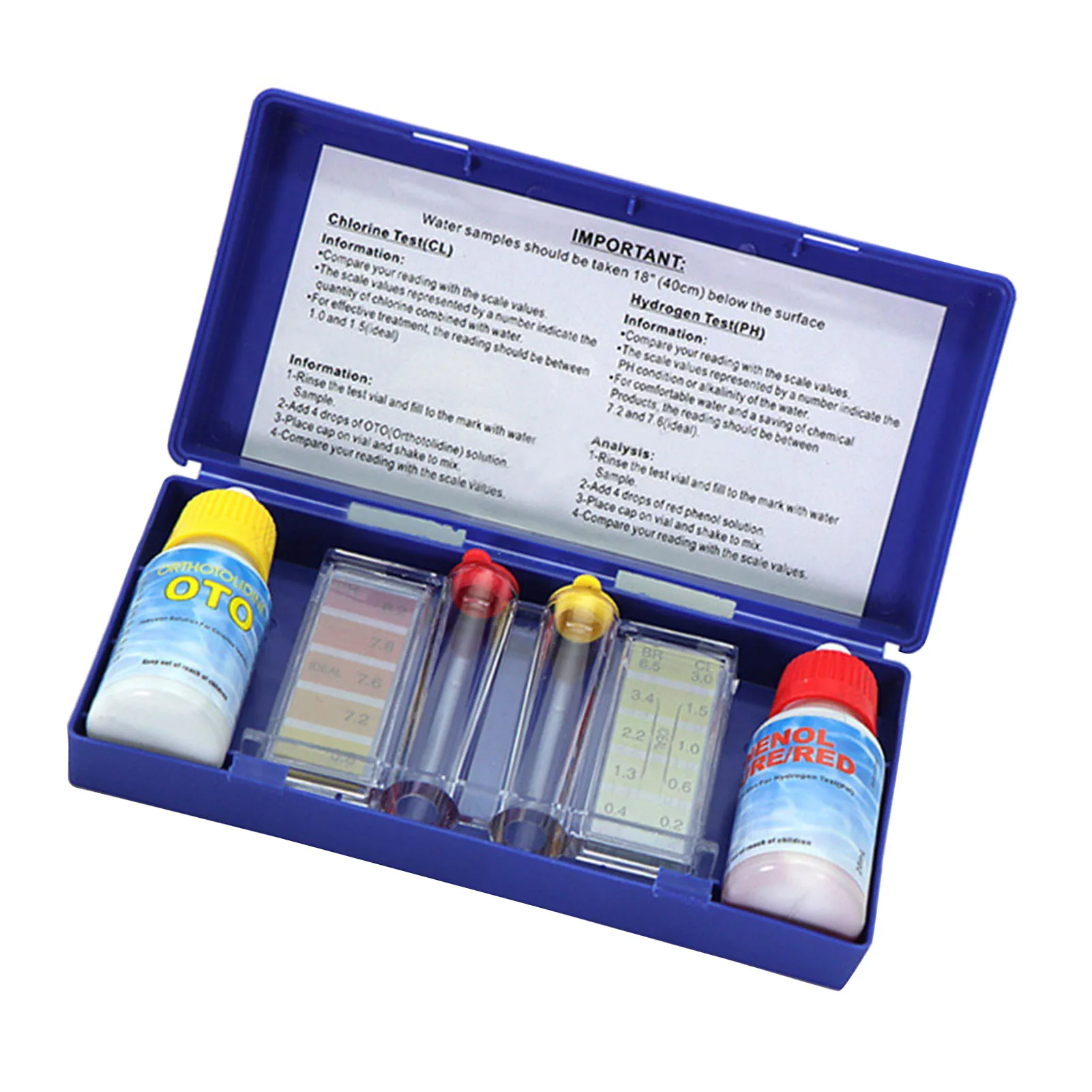Testleiding Waterkwaliteit Tes - Marine Aquarium Test Kit recensie en prijs
