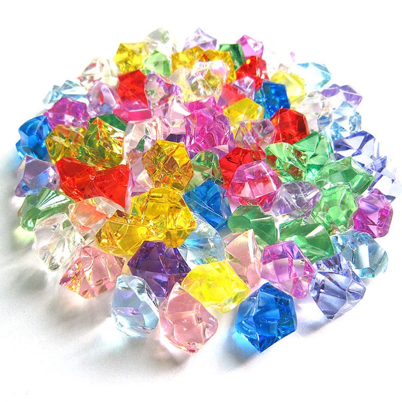 100 Stuks Acryl Stenen Kristal - Marine Aquarium Cube recensie en prijs